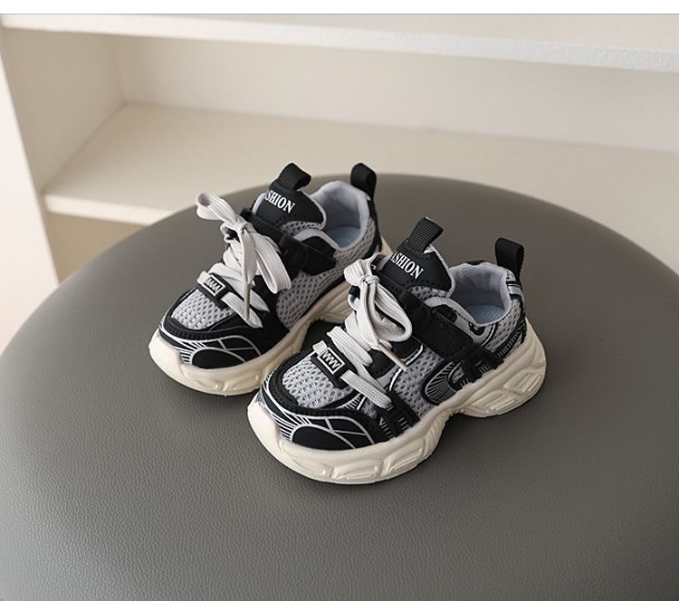 Chaussures de sport décontractées pour garçons et filles, en maille respirante, pour papa et enfants, printemps 2025_voghion.com