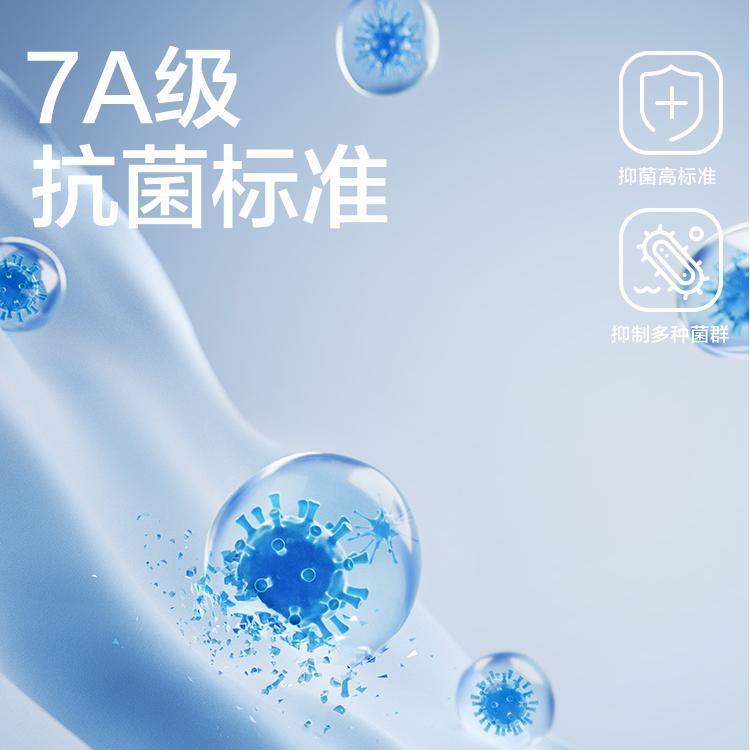 JMTINA浴巾7A抗菌珊瑚绒加大加厚吸水速干不掉毛家用男女洗澡裹巾 图片 6