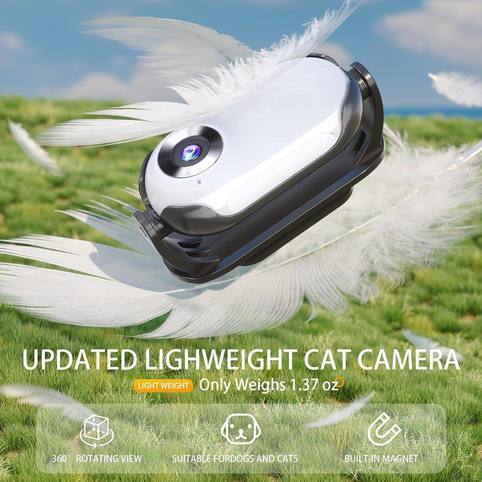 Upgraded Adjustable Angle Vlog Pet Perspective Thumb Camera_voghion.com