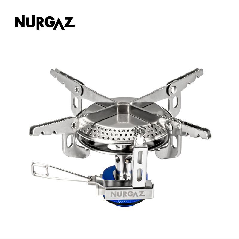 NURGAZ高海拔专用燃气气炉大功率猛火户外便携点火一体式高山气罐