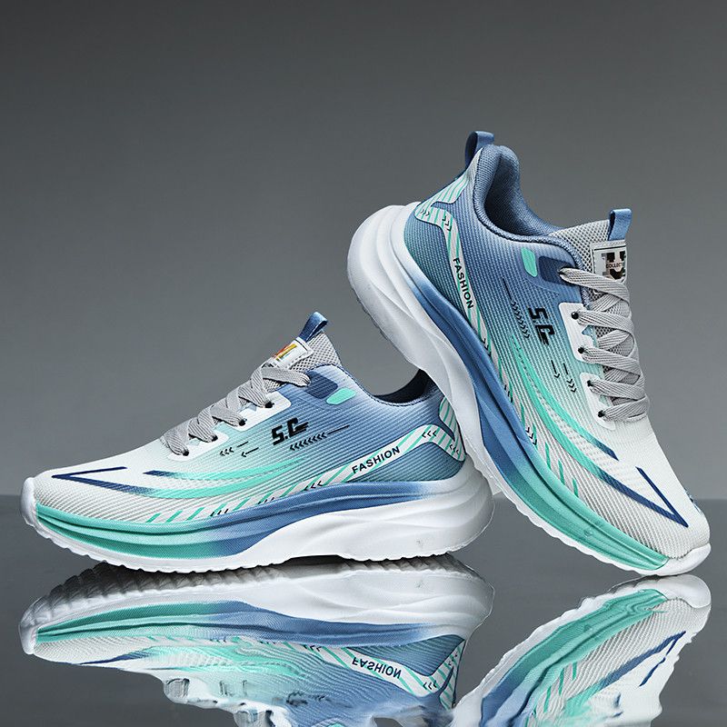 【冰丝网】正品红蜻蜓金典透气跑步超轻运动休闲男鞋潮流轻便防滑