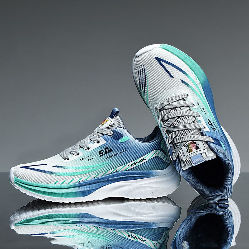 【冰丝网】正品红蜻蜓金典透气跑步超轻运动休闲男鞋潮流轻便防滑