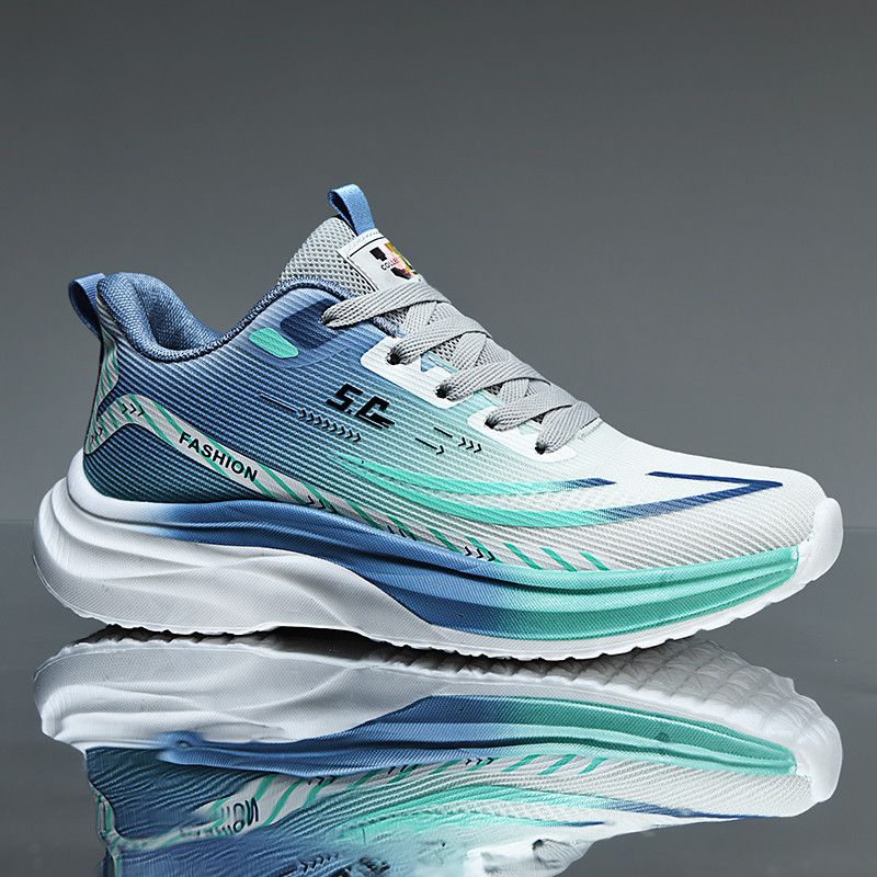 【冰丝网】正品红蜻蜓金典透气跑步超轻运动休闲男鞋潮流轻便防滑