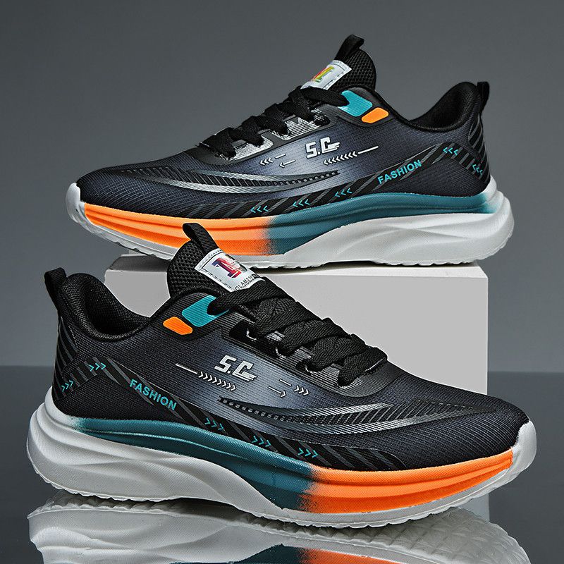 【冰丝网】正品红蜻蜓金典透气跑步超轻运动休闲男鞋潮流轻便防滑