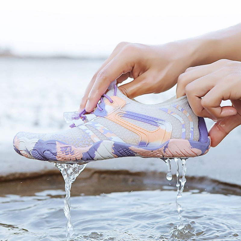 2026 New Product Stream Tracing Beach Shoes For Men And Women Couples Breathable Water Wading Quick-Dry Non-Slip_voghion.com