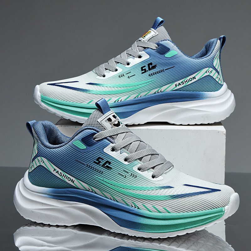 【冰丝网】正品红蜻蜓金典透气跑步超轻运动休闲男鞋潮流轻便防滑