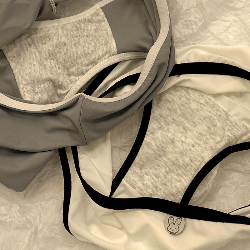 内裤女冰丝中腰抗菌无痕高中学生少女抑菌全棉档透气运动平角裤头