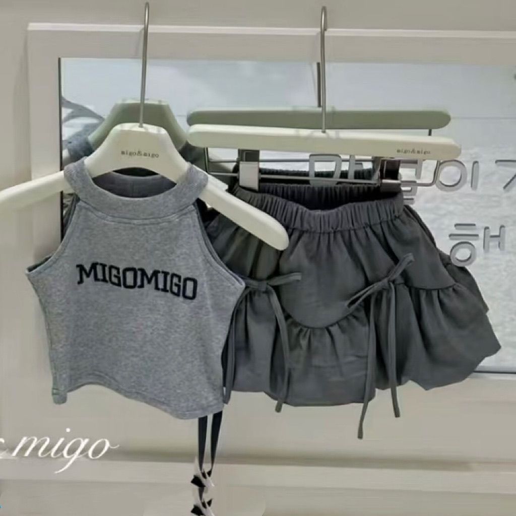 Completo bimba top scollo all'americana e gonna floreale estivo_voghion.com