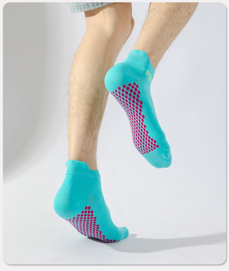 Running Socks Breathable Moisture Wicking Professional Short Socks_voghion.com