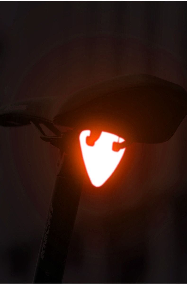Bicycle Reflective Triangle Safety Tail Light For Cycling Warning_voghion.com