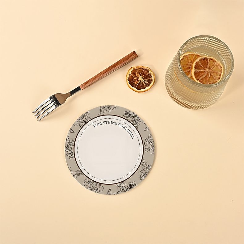Coaster Placemat High-End Light Luxury Insulated Water-Absorbent Diatomaceous Earth Tea Cup Non-Slip Heat-Resistant_voghion.com