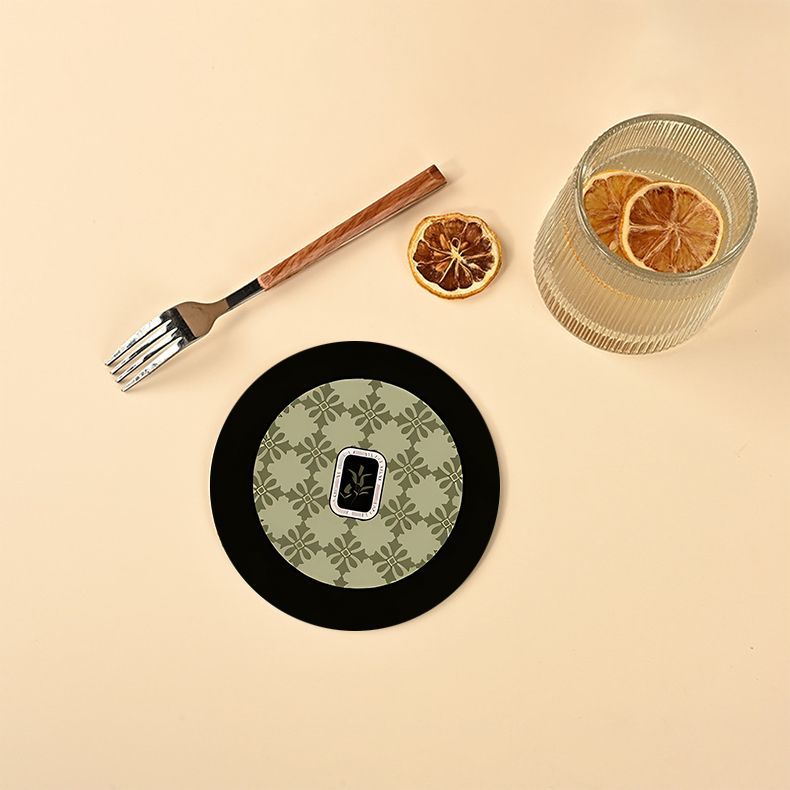 Coaster Placemat High-End Light Luxury Insulated Water-Absorbent Diatomaceous Earth Tea Cup Non-Slip Heat-Resistant_voghion.com
