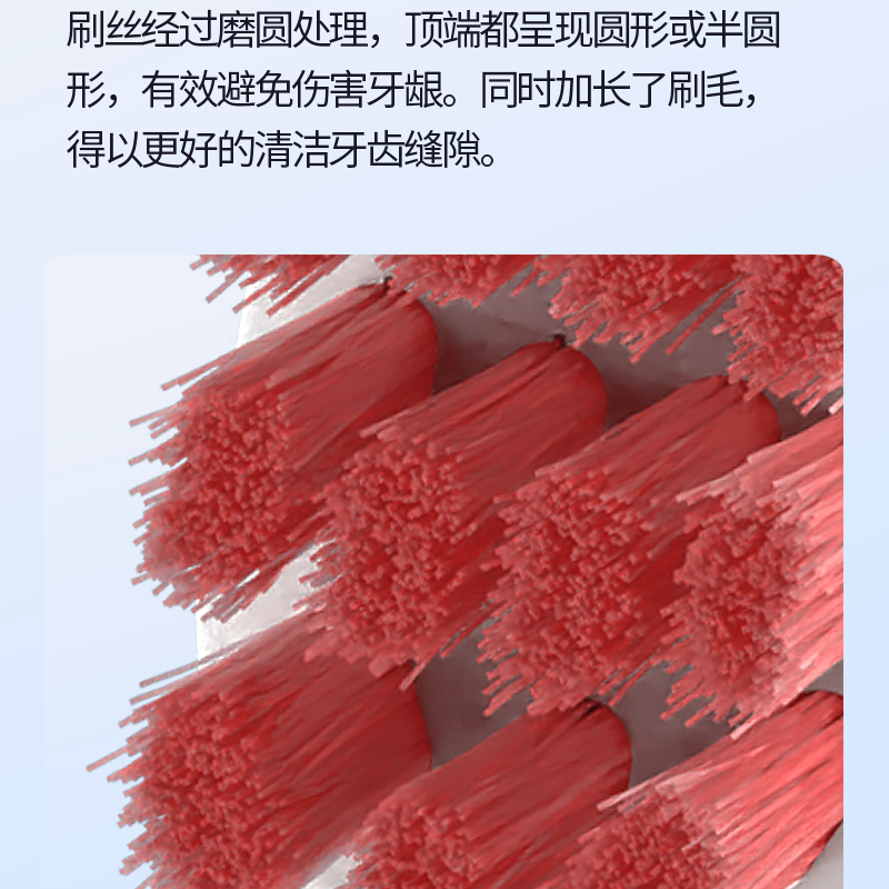 替浦斯适配ROAMAN罗曼T40电动牙刷头小心机HT30软毛成人替换头 图片 6