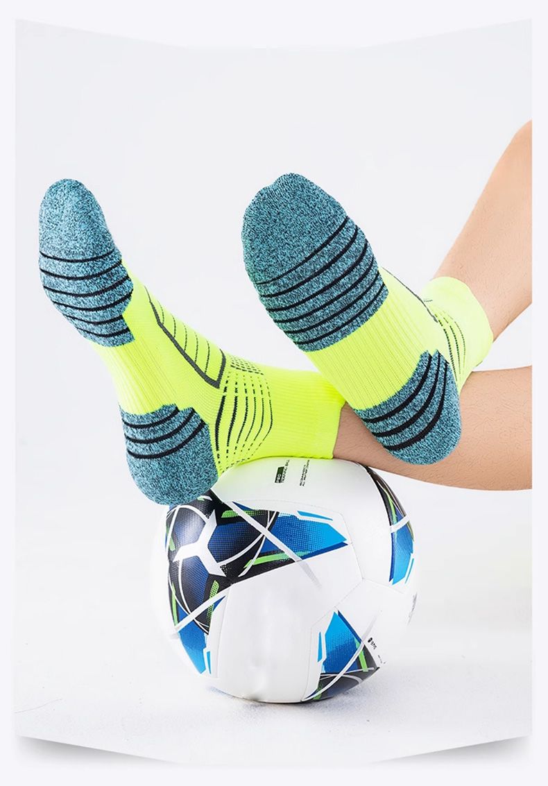 Professional Marathon Running Socks Mid-calf Shock-absorbing_voghion.com