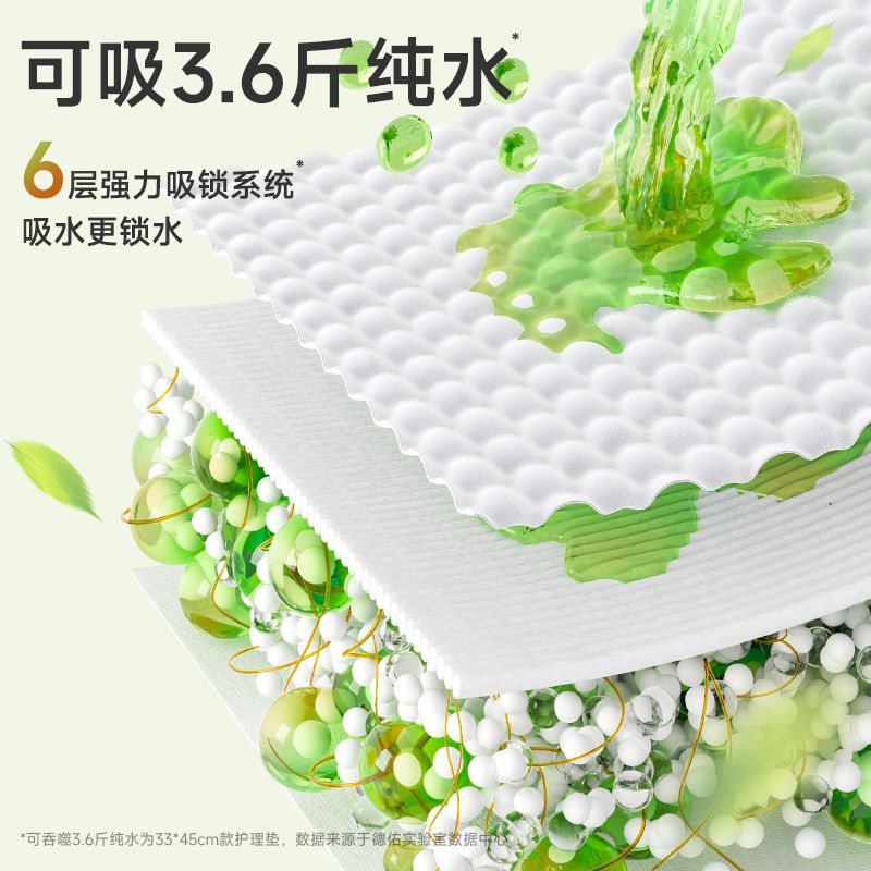 德佑隔尿垫新生儿尿布护理垫防漏尿片透气干爽不可水洗一次性尿垫 图片 8