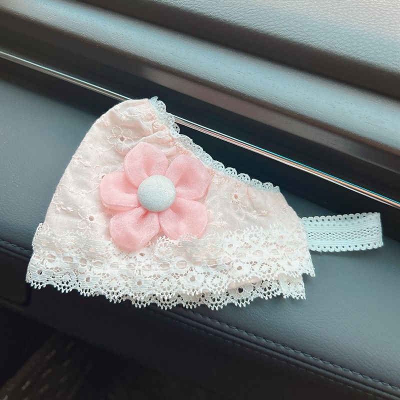 新生婴儿囟门帽子春夏薄款女宝宝护卤门蕾丝花边女婴纯棉护头囟帽