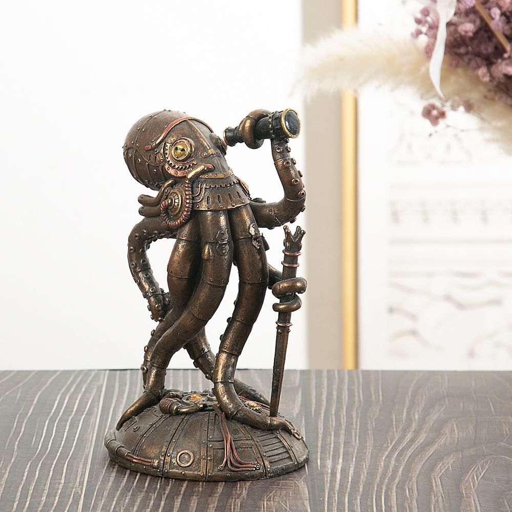 Ornamenti decorativi in resina della serie American Retro Mechanical Punk Animal per la casa, il soggiorno, la credenza per il vino, gli ornamenti decorativi per l'ingresso_voghion.com