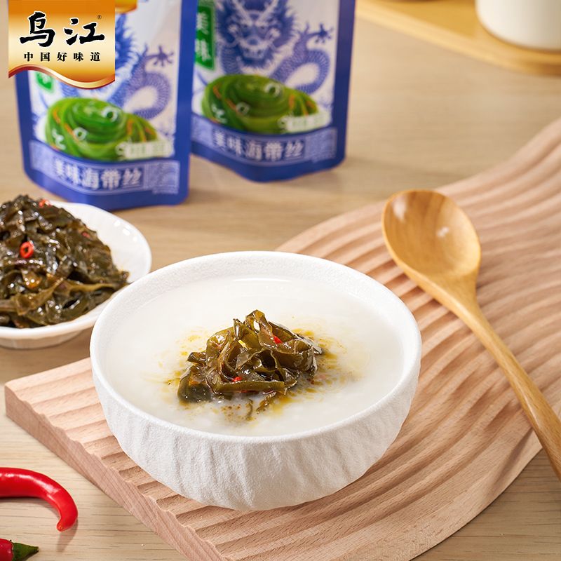 乌江30g美味/酸辣海带丝开袋即食零嘴开味旗舰店 图片 4