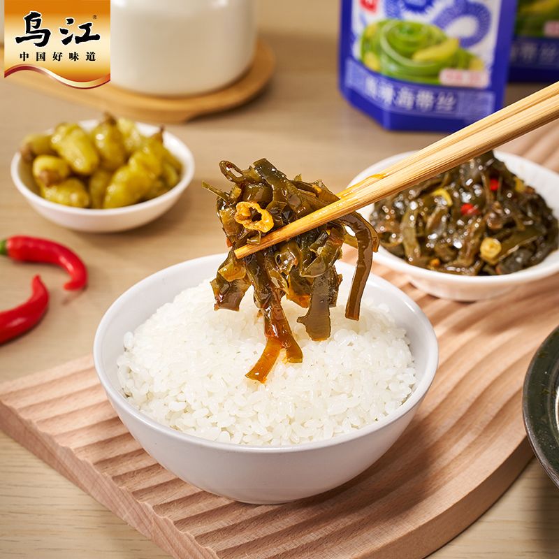 乌江30g美味/酸辣海带丝开袋即食零嘴开味旗舰店 图片 6