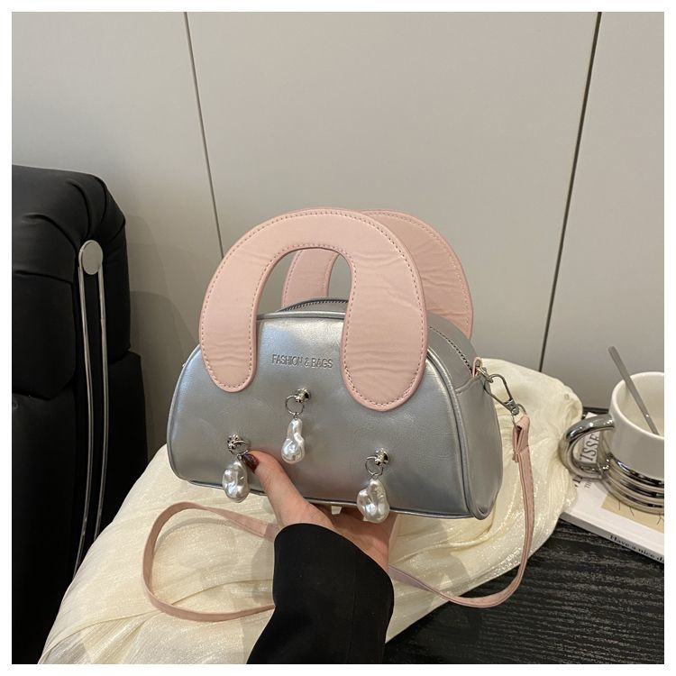 2025 Stylish Design Color-blocking Summer New Trendy Textured Personalized Large-capacity Shoulder Crossbody Handbag_voghion.com