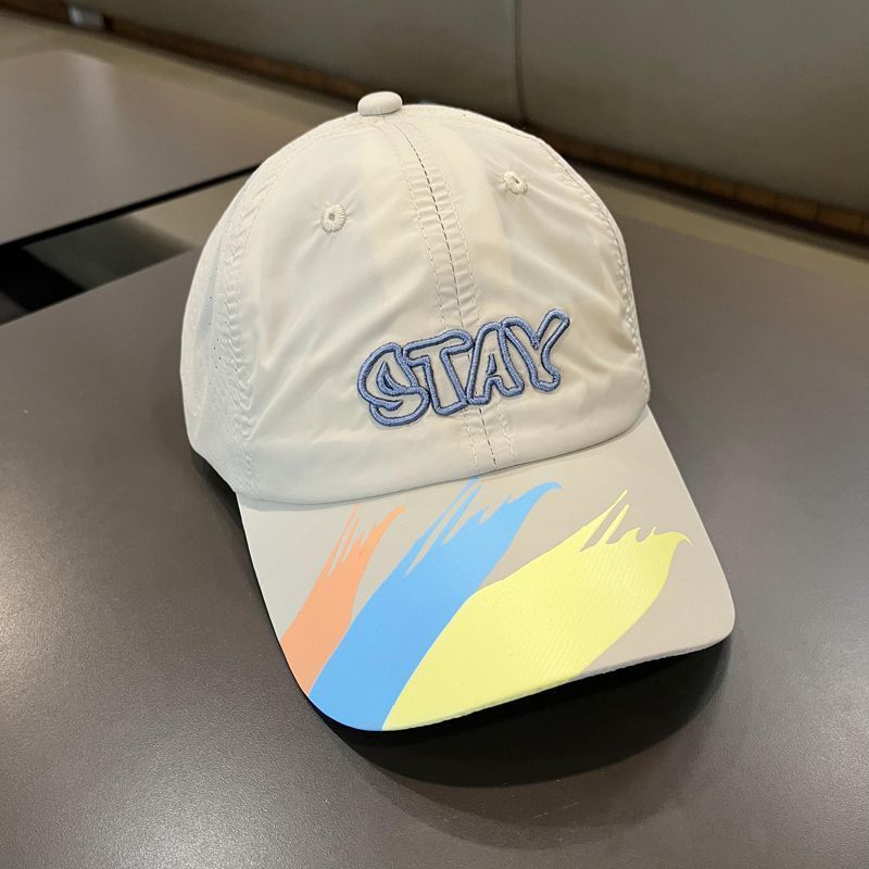 户外儿童棒球帽春季薄款速干中大童防晒帽幼儿园男女孩遮阳鸭舌帽