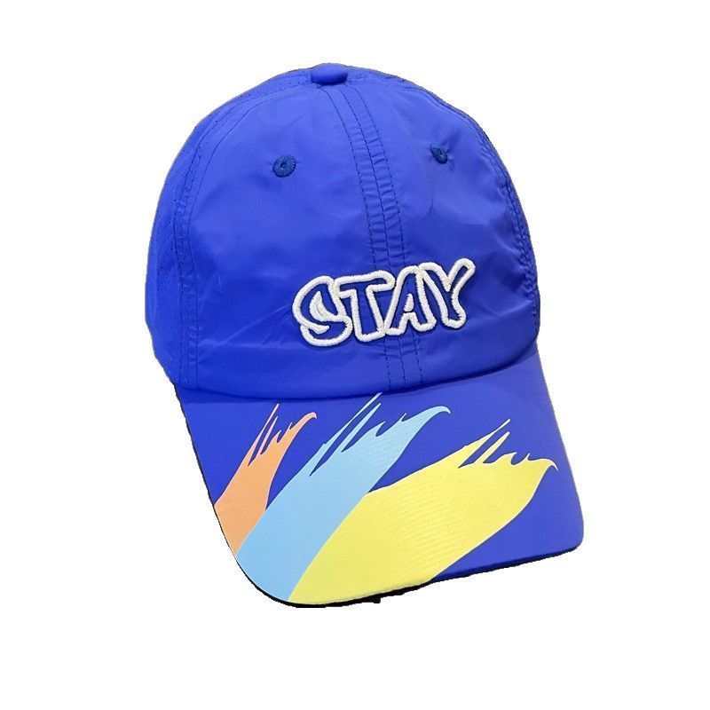 户外儿童棒球帽春季薄款速干中大童防晒帽幼儿园男女孩遮阳鸭舌帽