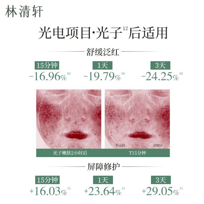 抢!林清轩山茶花修护屏障次抛精华液60支舒缓泛红缓解干燥不紧绷 图片 2