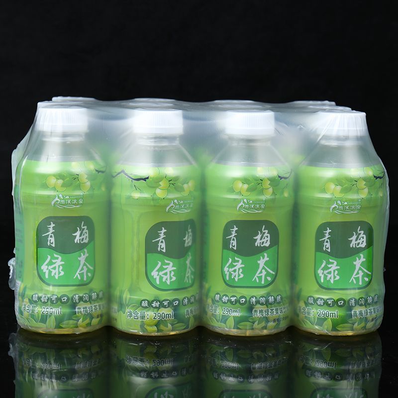 雨沐冰泉青梅绿茶290ML*12瓶