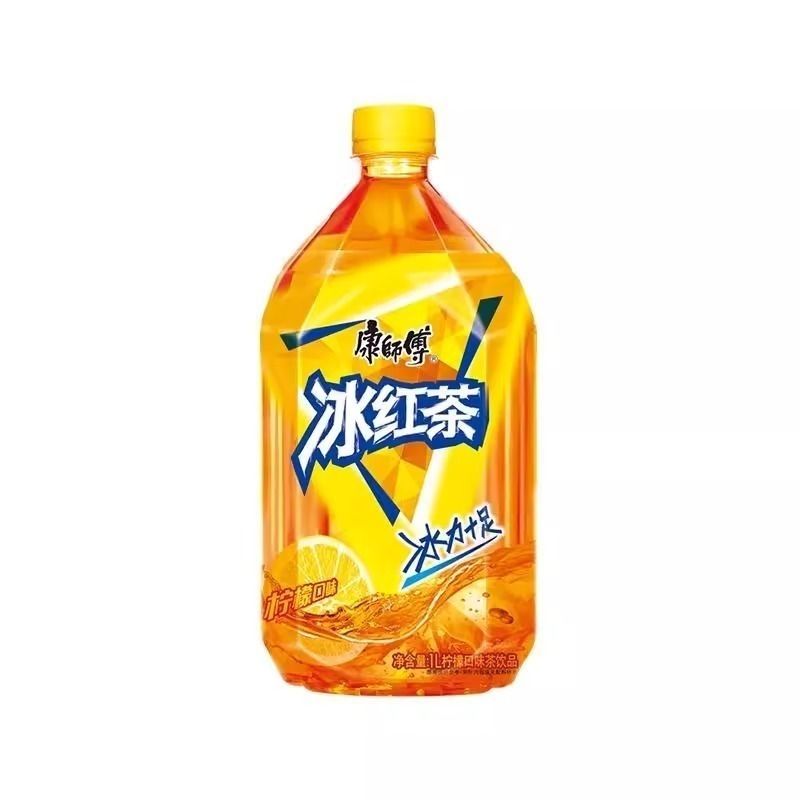 康师傅冰红茶1L*12l瓶整箱批发柠檬味茶饮特价促销一整箱 图片 7