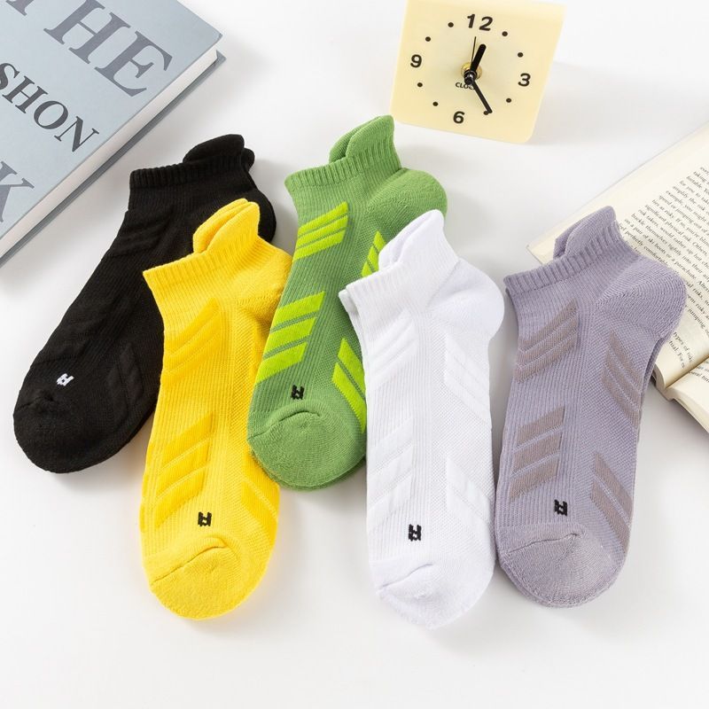 Men's Professional Running Socks Antibacterial Breathable Non-slip_voghion.com
