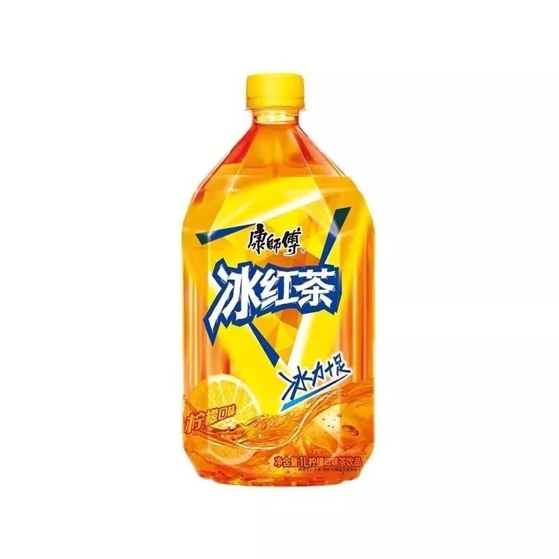 康师傅冰红茶1L*12l瓶整箱批发柠檬味茶饮特价促销一整箱 图片 8