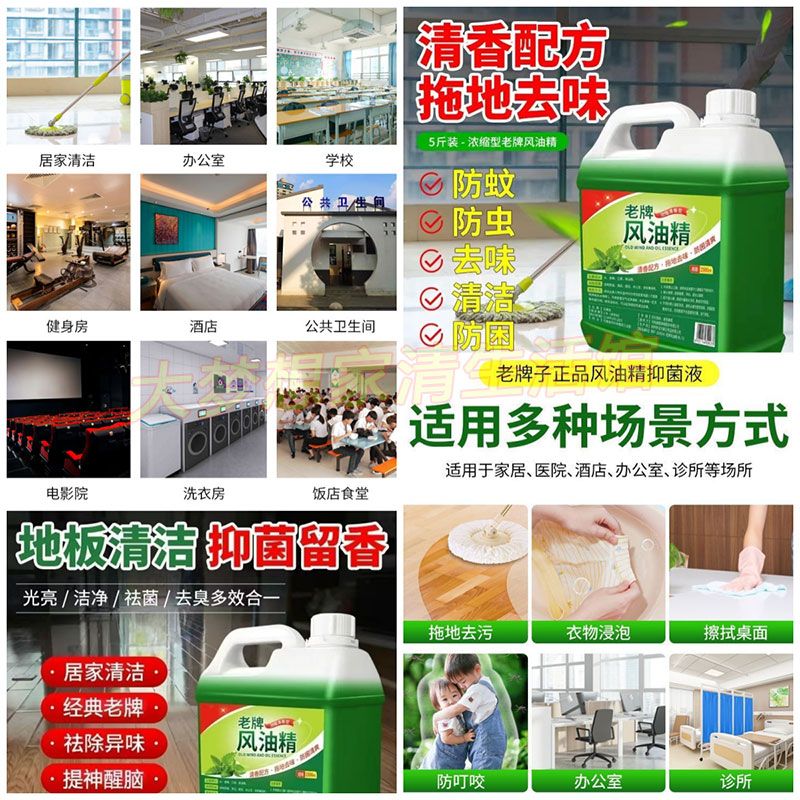 正品风油精老牌子拖地提神醒脑驱蚊防虫清凉油浓缩瓶洗洁精洗洁精