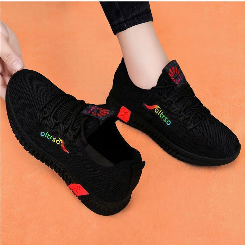 正品专柜厨房上班工作鞋防滑软底久站不累旅游鞋韩版妈妈休闲鞋