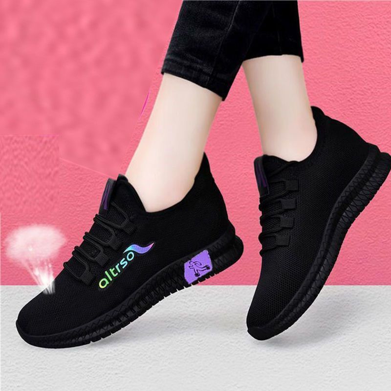 正品专柜厨房上班工作鞋防滑软底久站不累旅游鞋韩版妈妈休闲鞋