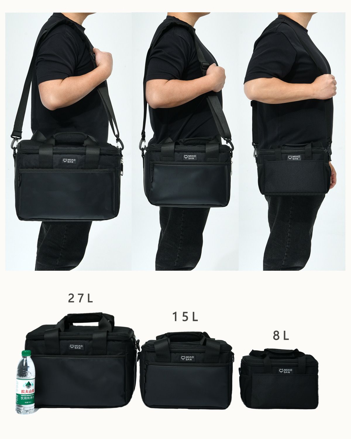 Isolierte Picknick Kühltasche Für Arbeit Schule Und Freizeit_voghion.com