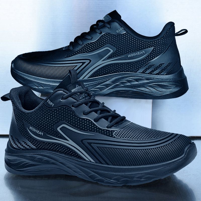 皮面红蜻蜓金典防水运动鞋潮流百搭软底防滑休闲耐磨跑步男鞋