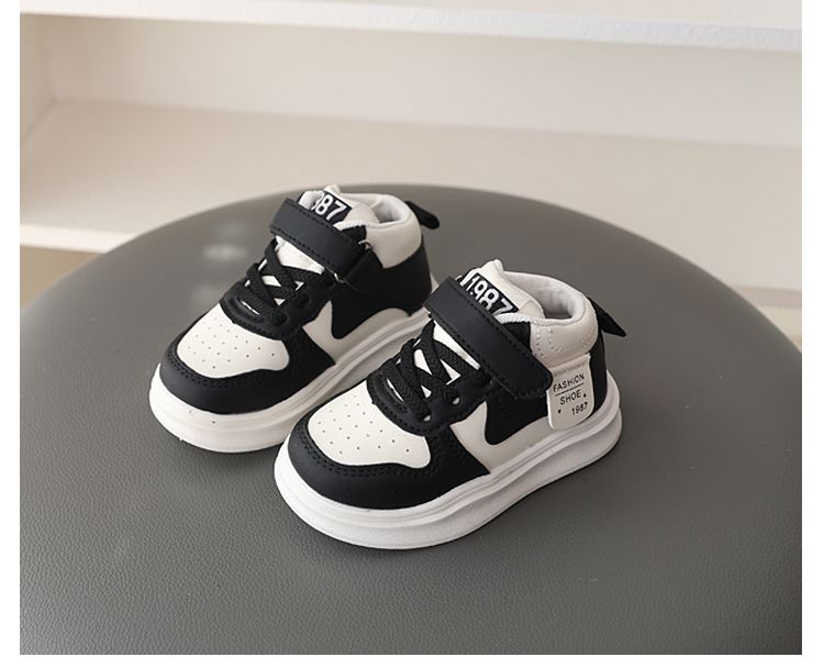 Baskets montantes décontractées pour enfants, chaussures de sport polyvalentes et portables pour poupées de petite taille_voghion.com