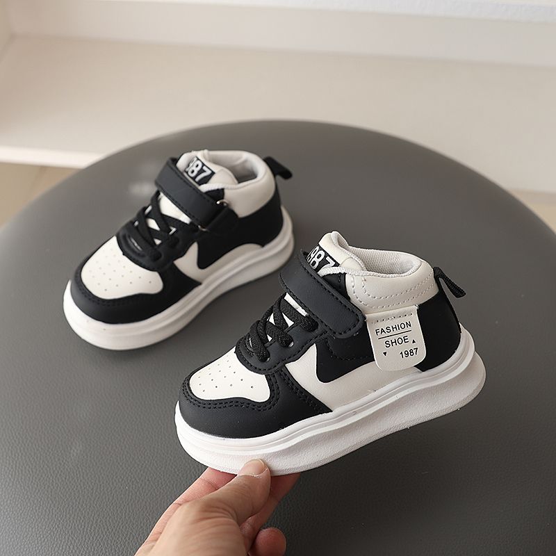 Baskets montantes décontractées pour enfants, chaussures de sport polyvalentes et portables pour poupées de petite taille_voghion.com