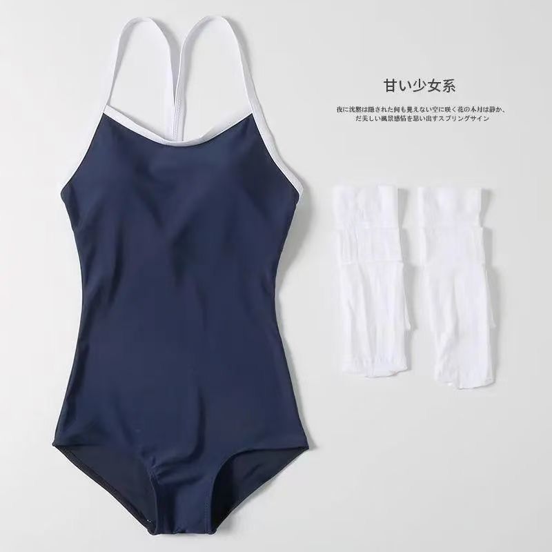 修身显瘦纯欲吊带弹力少女性感紧身性感塑体连体衣连身衣少女吊带