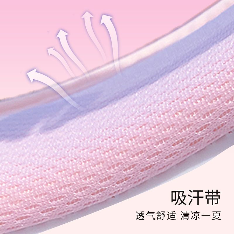 2025春夏款库洛米儿童帽子遮阳女童宝宝防晒帽空顶大帽檐太阳帽