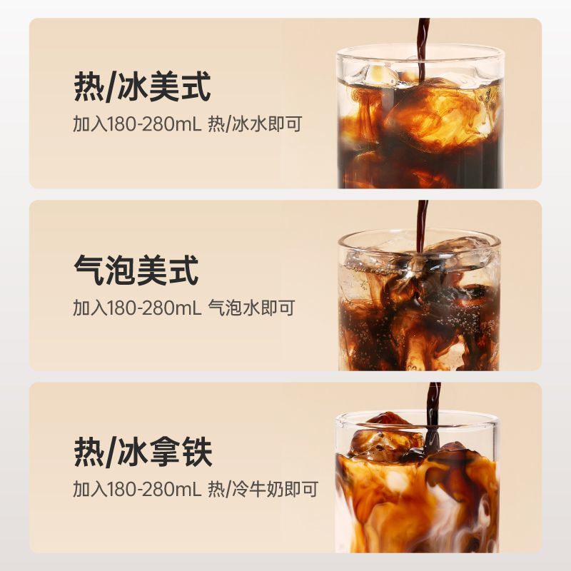 永璞|意式浓缩咖啡液黑咖啡液0脂速溶黑巧美式拿铁 图片 5
