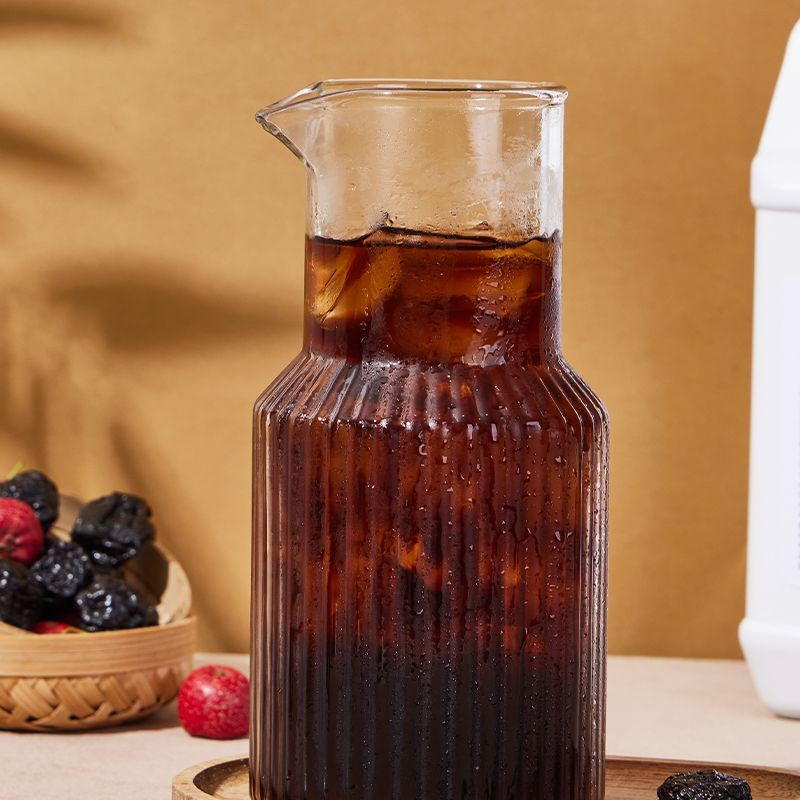 广禧原味酸梅膏1kg 浓缩11倍汁山楂乌梅汁火锅烧烤餐饮酸梅汤原料 图片 5