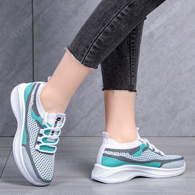 正品红蜻蜓金典运动爆款休闲女鞋子软底舒服织网轻盈夏季跑步透气