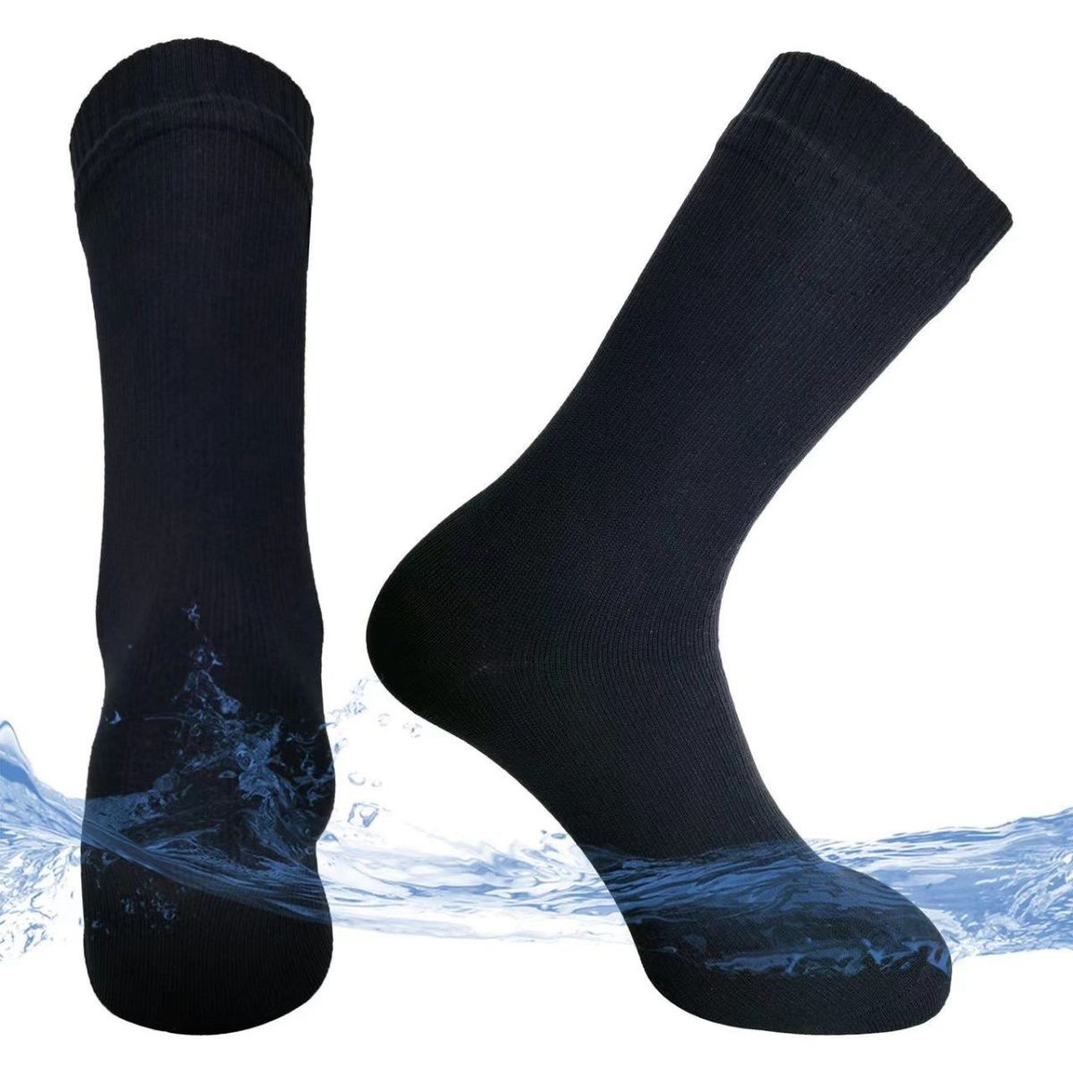 防水袜透气长筒户外防水袜远足涉水露营冬季滑骑行雪保暖防水袜子【11月12日发完】
