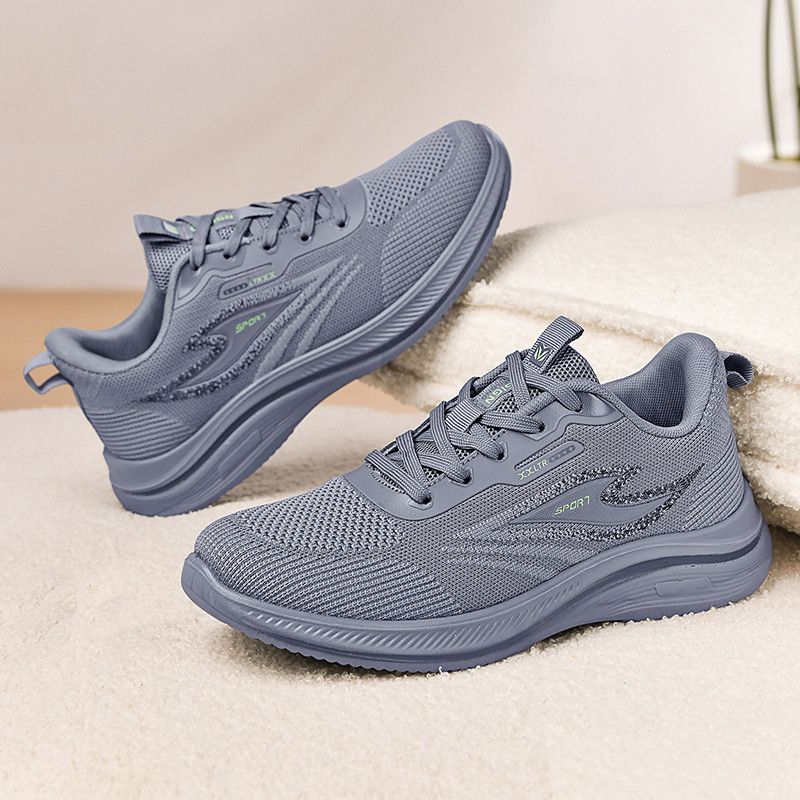 正品红蜻蜓金典老北京布鞋男透气中老年运动鞋软底防滑休闲爸爸鞋