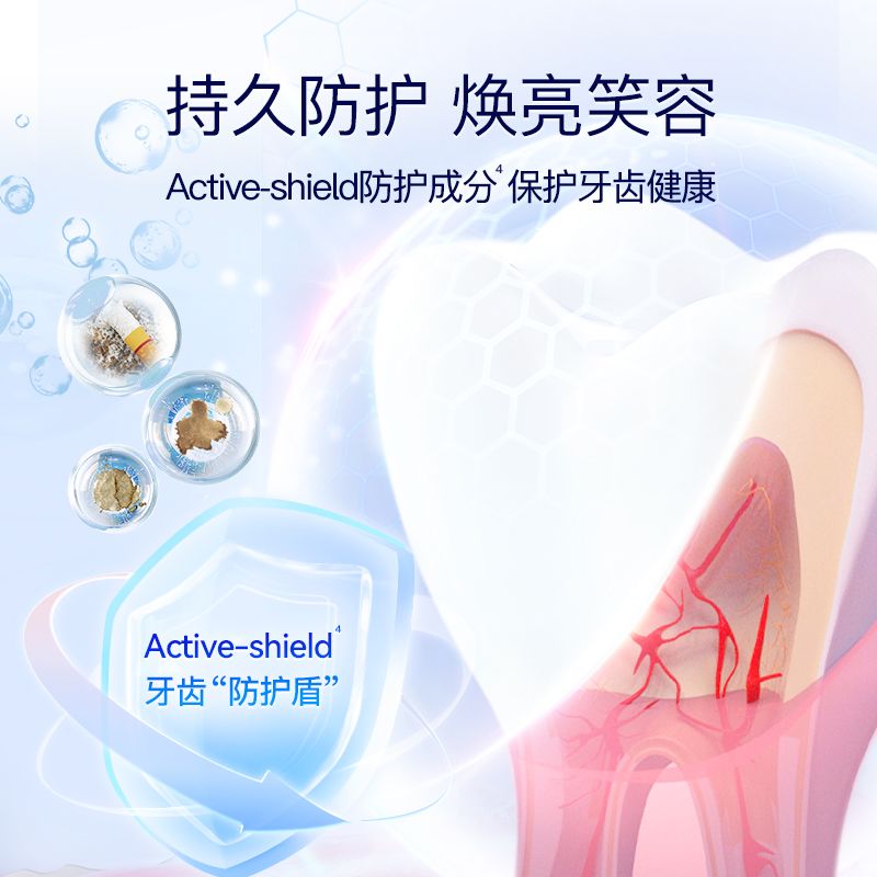 【实惠多支】舒客牙膏光泽焕白专效美白舒敏护龈去黄修护清新口气