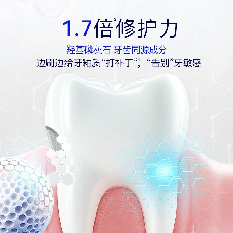 【实惠多支】舒客牙膏光泽焕白专效美白舒敏护龈去黄修护清新口气