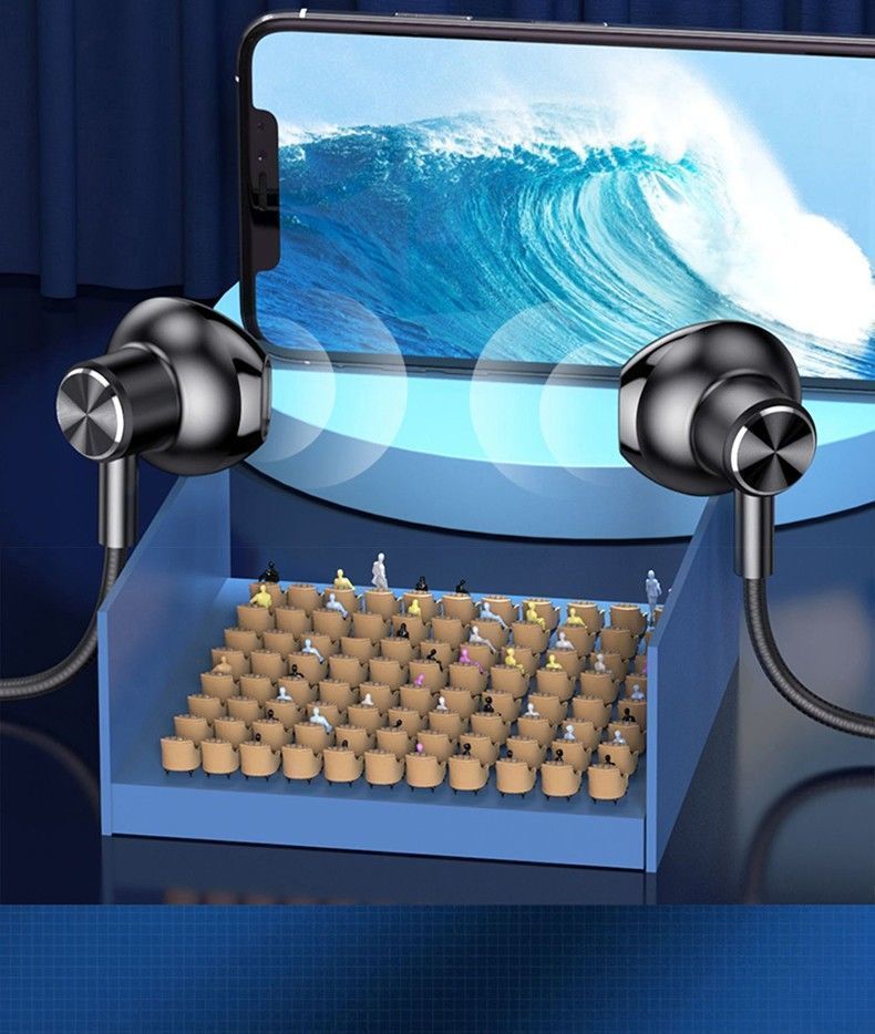 Écouteurs Bluetooth sans fil YD-36, tour de cou sport, longue durée de vie, compatibles avec iPhone, Huawei, Vivo et Android_voghion.com