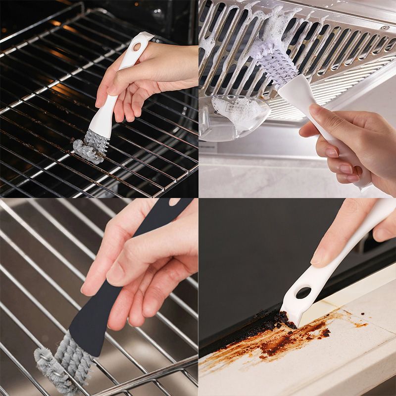 New Gap No Dead Angle Cleaning Kitchen Gas Stove Stain Removal Brush Multi-Functional BBQ Grill Rack_voghion.com