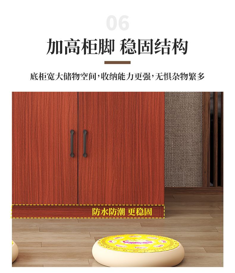 家用香案供台立柜观音带门供桌财神爷佛柜供奉神台佛台神龛 detail 1